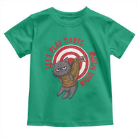 Funny Cat Darts Lover Toddler T Shirt Lets Play Darts Right Meow - Wonder Print Shop