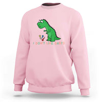 Funny Dinosaur Short Arms Problem Sweatshirt I Do Not Like Darts - Wonder Print Shop