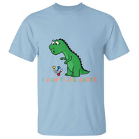 Funny Dinosaur Short Arms Problem T Shirt I Do Not Like Darts - Wonder Print Shop