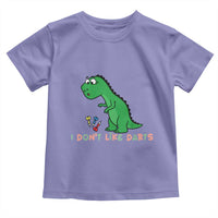 Funny Dinosaur Short Arms Problem Toddler T Shirt I Do Not Like Darts - Wonder Print Shop