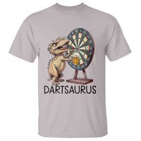 Dartsaurus T Shirt Funny Dinosaur Dart Player Gift - Wonder Print Shop
