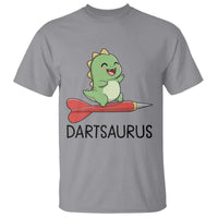 Cute Dartsaurus Playing Dart T Shirt Dinosaur Lover Gift - Wonder Print Shop