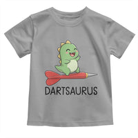 Cute Dartsaurus Playing Dart Toddler T Shirt Dinosaur Lover Gift - Wonder Print Shop