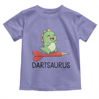 Cute Dartsaurus Playing Dart Toddler T Shirt Dinosaur Lover Gift - Wonder Print Shop