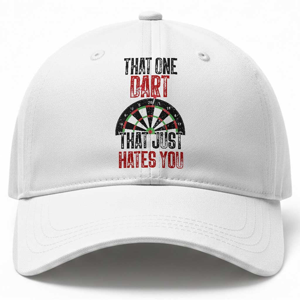That One Dart That Just Hates You Baseball Cap Funny Dartist Gift