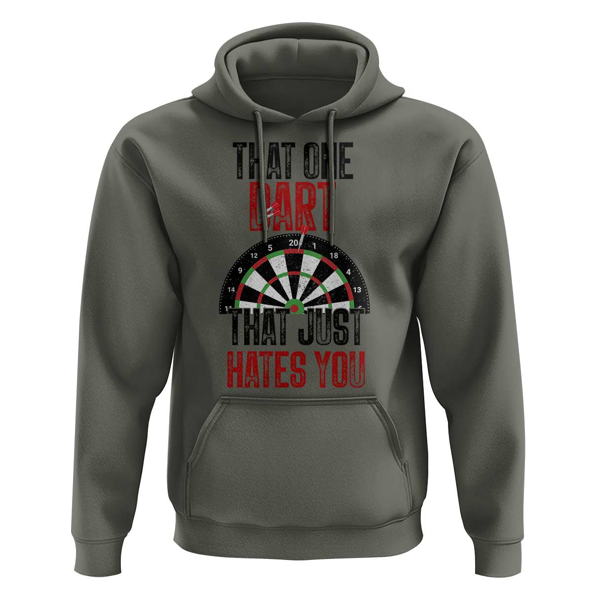 That One Dart That Just Hates You Hoodie Funny Dartist Gift - Wonder Print Shop