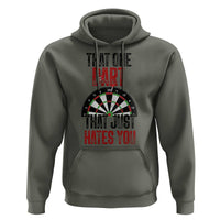 That One Dart That Just Hates You Hoodie Funny Dartist Gift - Wonder Print Shop