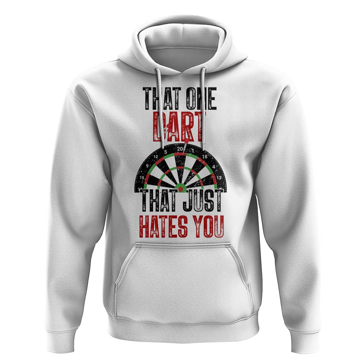 That One Dart That Just Hates You Hoodie Funny Dartist Gift - Wonder Print Shop