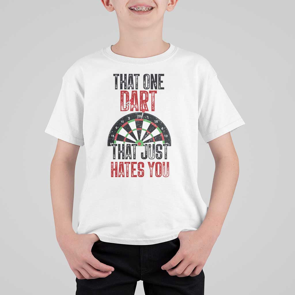 That One Dart That Just Hates You T Shirt For Kid Funny Dartist Gift - Wonder Print Shop