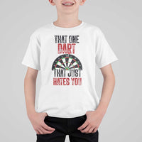 That One Dart That Just Hates You T Shirt For Kid Funny Dartist Gift - Wonder Print Shop