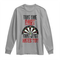 That One Dart That Just Hates You Long Sleeve Shirt Funny Dartist Gift - Wonder Print Shop