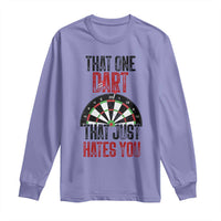 That One Dart That Just Hates You Long Sleeve Shirt Funny Dartist Gift - Wonder Print Shop