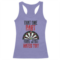 That One Dart That Just Hates You Racerback Tank Top Funny Dartist Gift - Wonder Print Shop