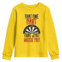 That One Dart That Just Hates You Youth Sweatshirt Funny Dartist Gift - Wonder Print Shop