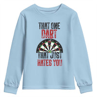 That One Dart That Just Hates You Youth Sweatshirt Funny Dartist Gift - Wonder Print Shop
