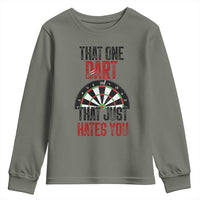 That One Dart That Just Hates You Youth Sweatshirt Funny Dartist Gift - Wonder Print Shop