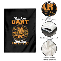 Funny Dartist Pub Game Garden Flag That One Dart That Just Hates You - Wonder Print Shop