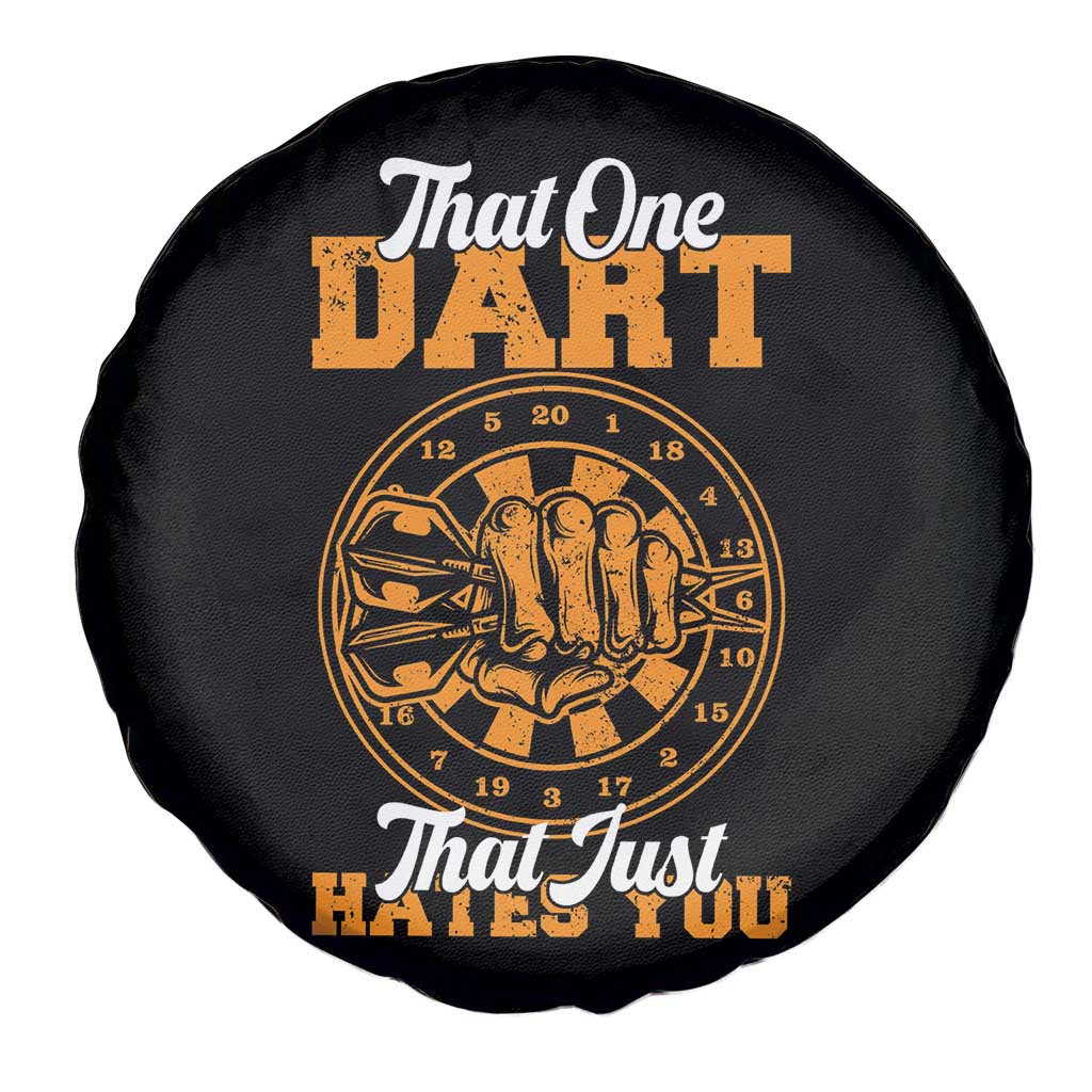 Funny Dartist Pub Game Spare Tire Cover That One Dart That Just Hates You - Wonder Print Shop
