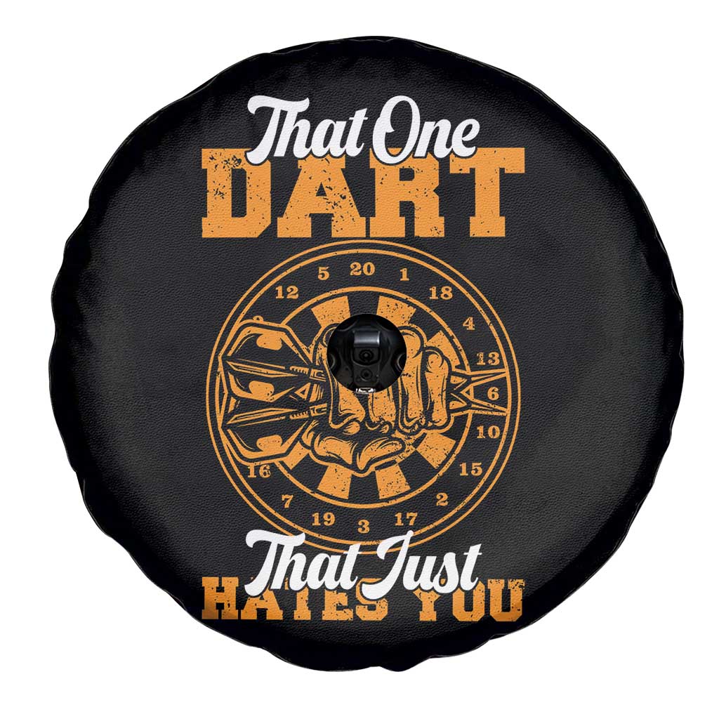 Funny Dartist Pub Game Spare Tire Cover That One Dart That Just Hates You - Wonder Print Shop