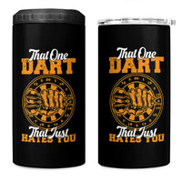 Funny Dartist Pub Game 4 in 1 Can Cooler Tumbler That One Dart That Just Hates You - Wonder Print Shop