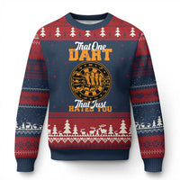 Funny Dartist Pub Game Ugly Christmas Sweater That One Dart That Just Hates You - Wonder Print Shop