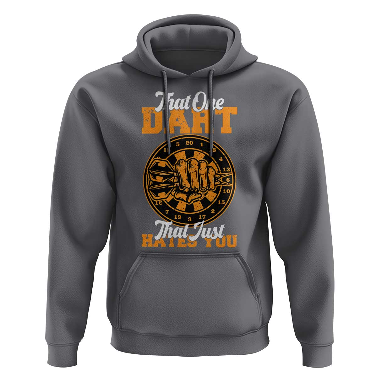 Funny Dartist Pub Game Hoodie That One Dart That Just Hates You - Wonder Print Shop