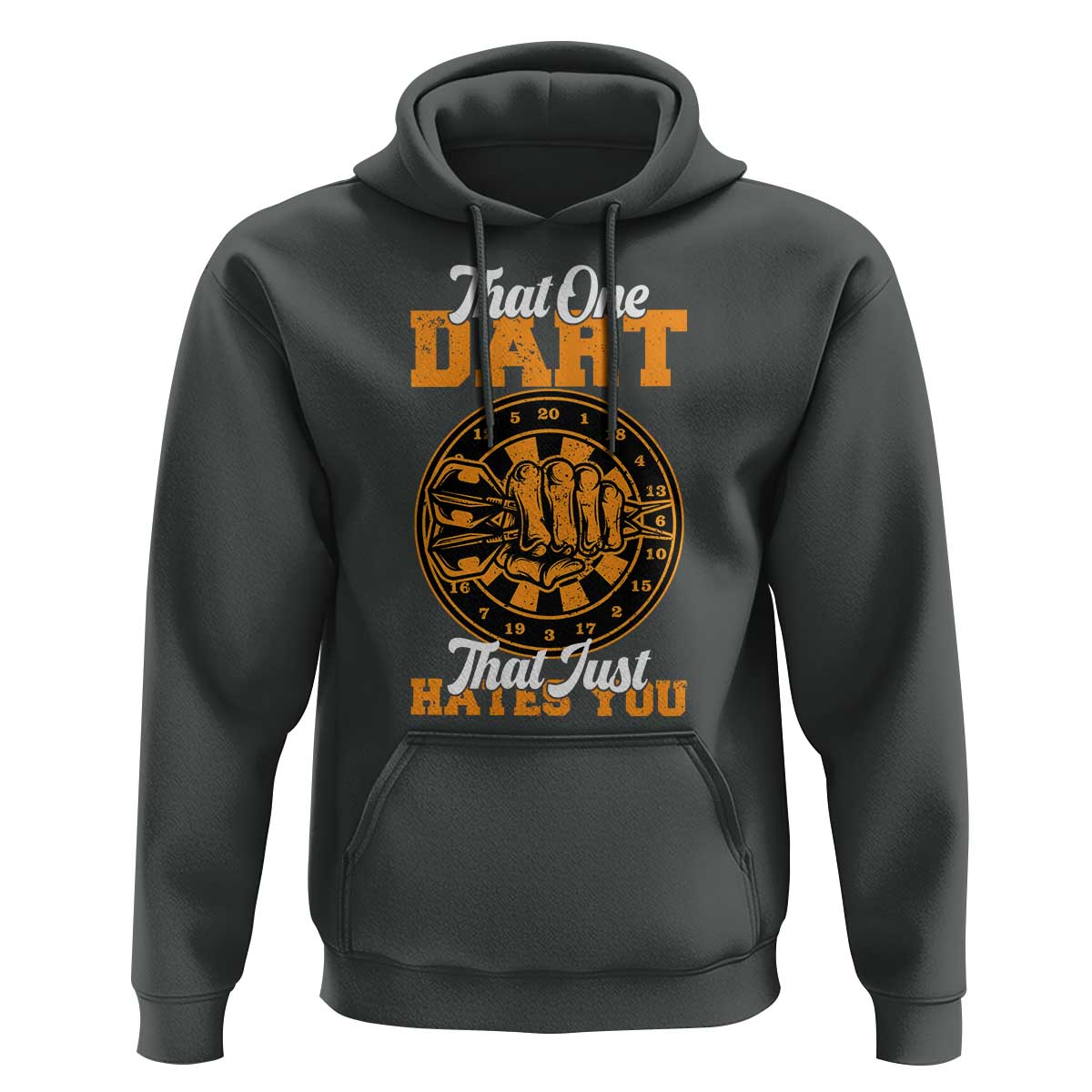 Funny Dartist Pub Game Hoodie That One Dart That Just Hates You - Wonder Print Shop