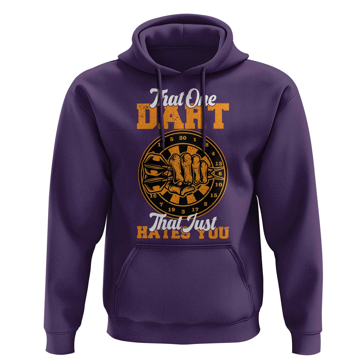 Funny Dartist Pub Game Hoodie That One Dart That Just Hates You - Wonder Print Shop