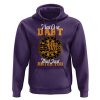 Funny Dartist Pub Game Hoodie That One Dart That Just Hates You - Wonder Print Shop