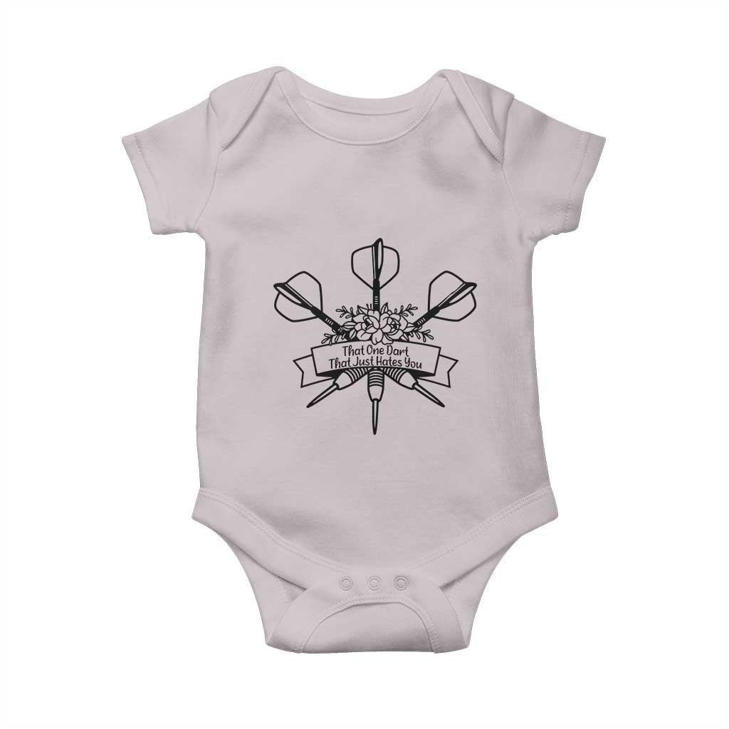 Funny Darts Sarcasm Baby Onesie That One Dart That Just Hates You - Wonder Print Shop
