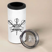 Funny Darts Sarcasm 4 in 1 Can Cooler Tumbler That One Dart That Just Hates You - Wonder Print Shop