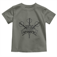 Funny Darts Sarcasm Toddler T Shirt That One Dart That Just Hates You - Wonder Print Shop