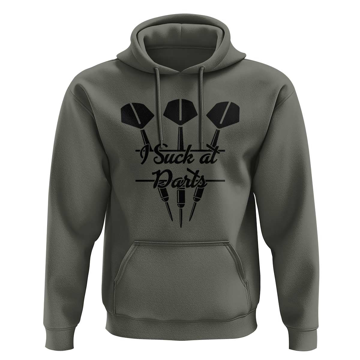 Funny I Suck At Darts Hoodie Bar Game Lover Dartist Gift - Wonder Print Shop