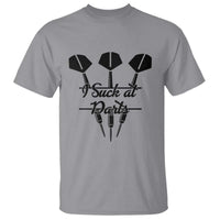 Funny I Suck At Darts T Shirt Bar Game Lover Dartist Gift - Wonder Print Shop