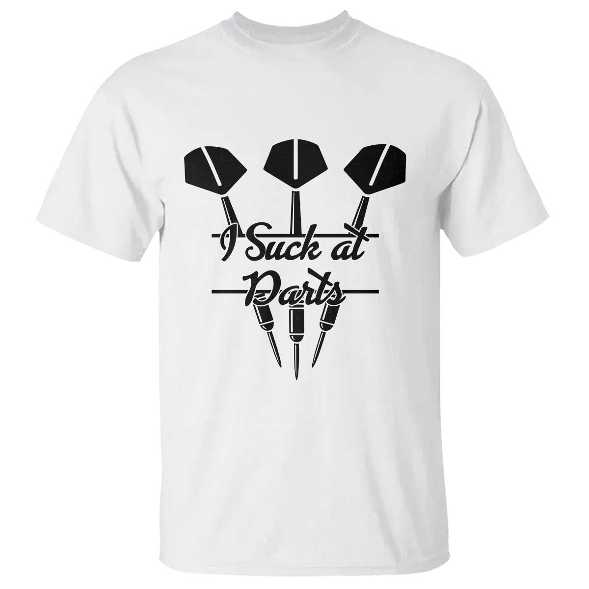 Funny I Suck At Darts T Shirt Bar Game Lover Dartist Gift - Wonder Print Shop