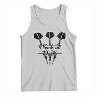 Funny I Suck At Darts Tank Top Bar Game Lover Dartist Gift - Wonder Print Shop