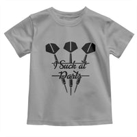 Funny I Suck At Darts Toddler T Shirt Bar Game Lover Dartist Gift - Wonder Print Shop
