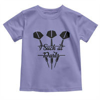 Funny I Suck At Darts Toddler T Shirt Bar Game Lover Dartist Gift - Wonder Print Shop
