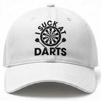 Funny I Suck At Darts Baseball Cap Darts Lover Gift For Bad Players