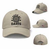 Funny I Suck At Darts Baseball Cap Darts Lover Gift For Bad Players