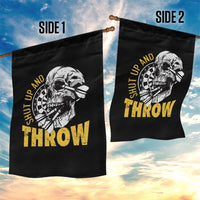 Funny Skeleton Darts Player Garden Flag I Suck At Darts - Wonder Print Shop