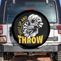 Funny Skeleton Darts Player Spare Tire Cover I Suck At Darts - Wonder Print Shop