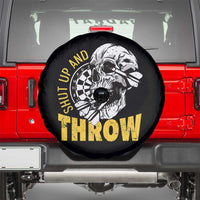 Funny Skeleton Darts Player Spare Tire Cover I Suck At Darts - Wonder Print Shop