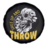Funny Skeleton Darts Player Spare Tire Cover I Suck At Darts - Wonder Print Shop