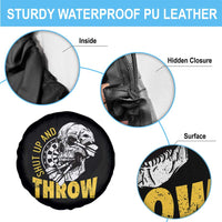 Funny Skeleton Darts Player Spare Tire Cover I Suck At Darts - Wonder Print Shop
