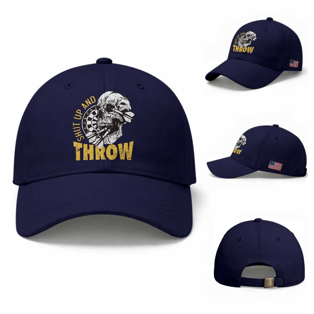 Funny Skeleton Darts Player Baseball Cap I Suck At Darts