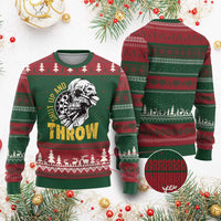 Funny Skeleton Darts Player Ugly Christmas Sweater I Suck At Darts - Wonder Print Shop