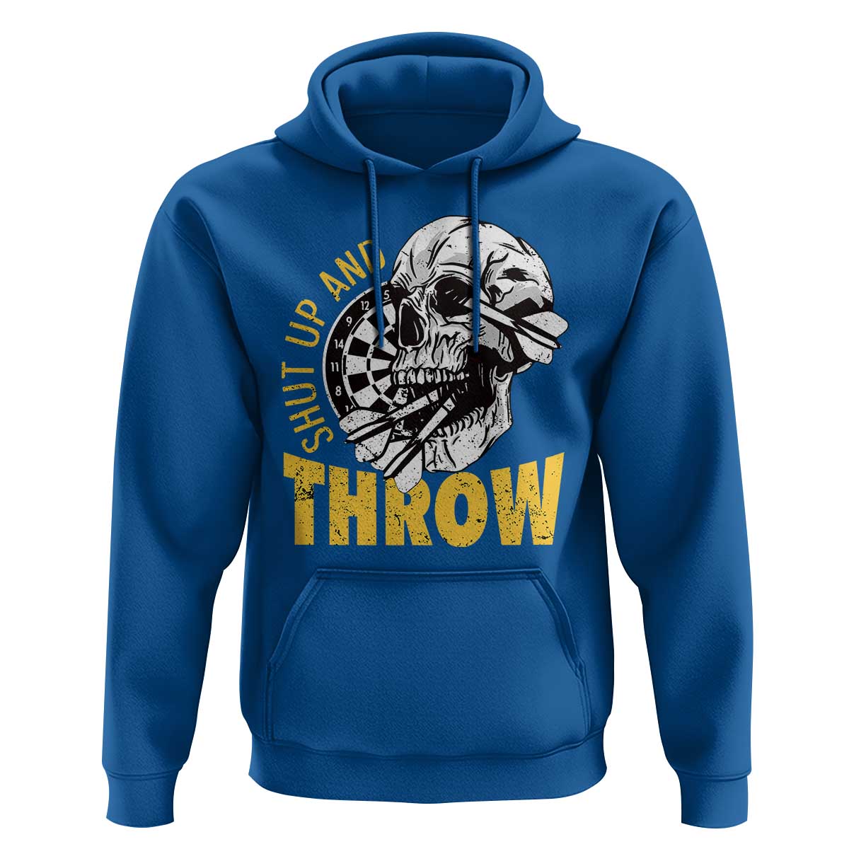 Funny Skeleton Darts Player Hoodie I Suck At Darts - Wonder Print Shop