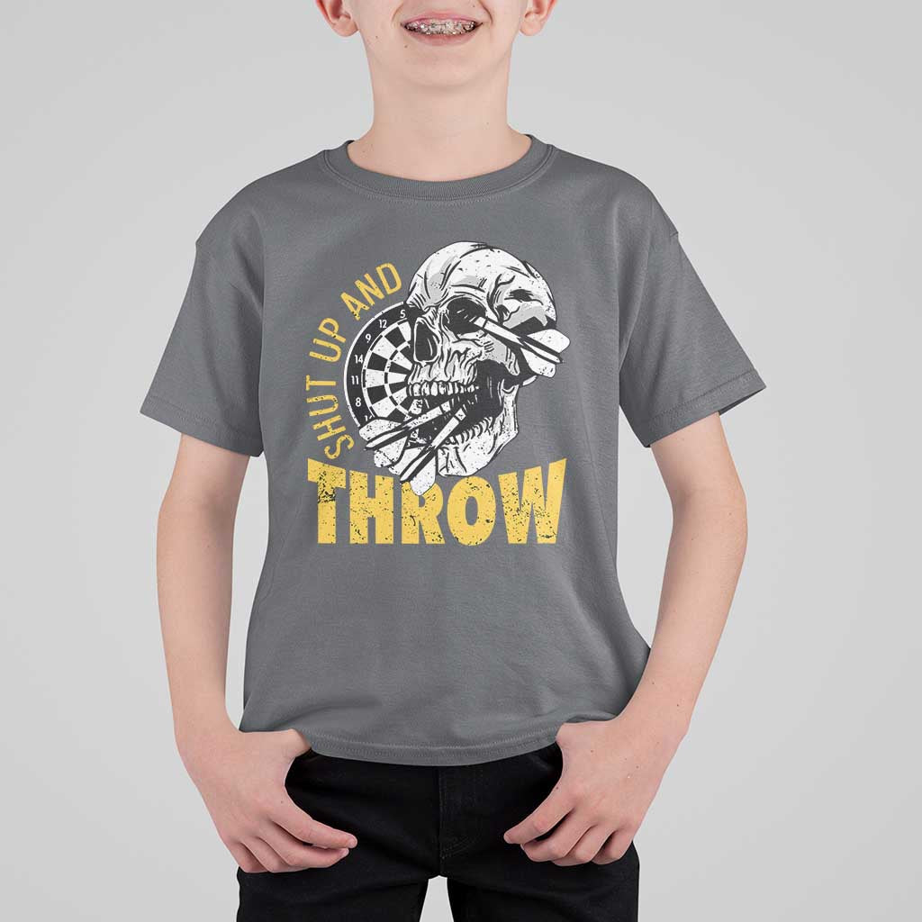 Funny Skeleton Darts Player T Shirt For Kid I Suck At Darts - Wonder Print Shop