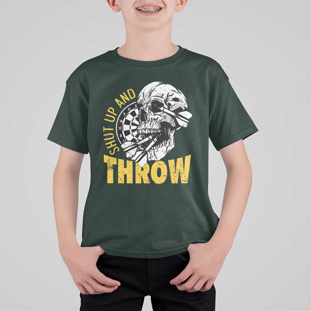 Funny Skeleton Darts Player T Shirt For Kid I Suck At Darts - Wonder Print Shop